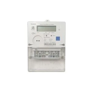 Medidor de electricidad multifunción monofásico